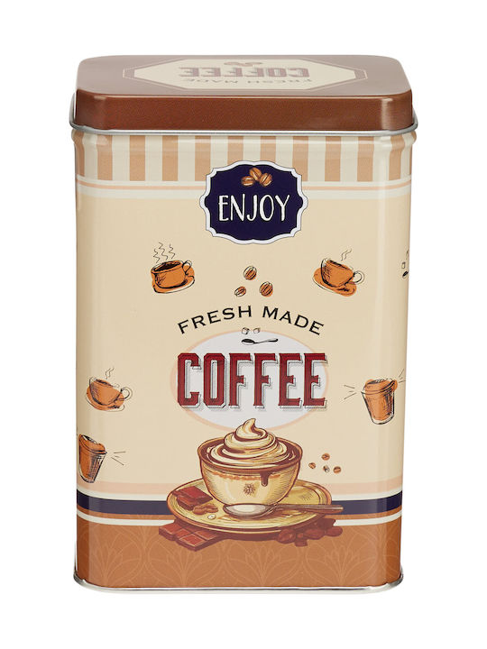 Excellent Houseware Set 3 Bucăți Casete Pentru Cafea Cu Capac