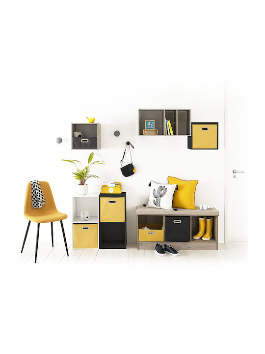 Entry Furniture with Shoe Rack & Bench Natural 105x34x49.5cm