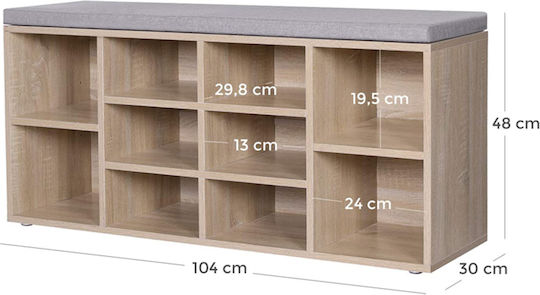 Mobilier de Intrare cu Dulap pentru Pantofi & Bancă 104x30x48buc