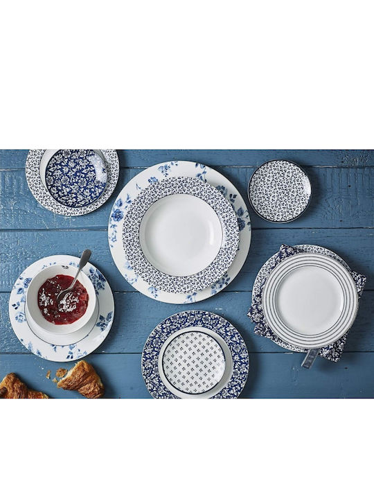 Laura Ashley Πιάτο Ρηχό από Πορσελάνη China Rose με Διάμετρο 23cm