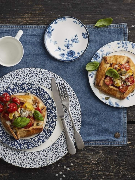 Laura Ashley Πιάτο Ρηχό από Πορσελάνη China Rose με Διάμετρο 23cm