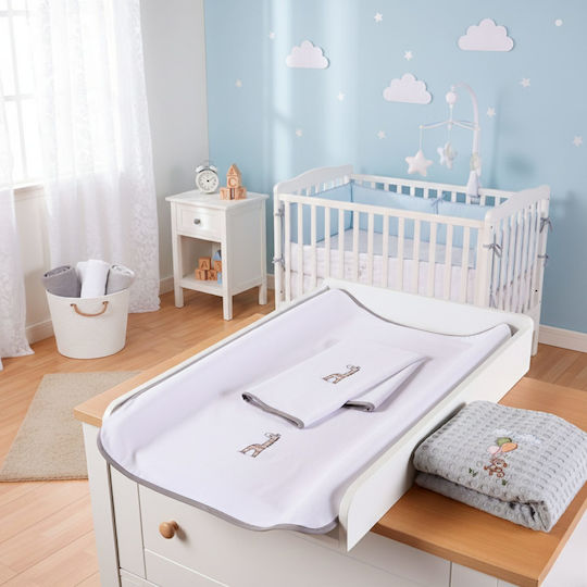 abo Waterproof Changing Pad Gray Gray 40x60cm.