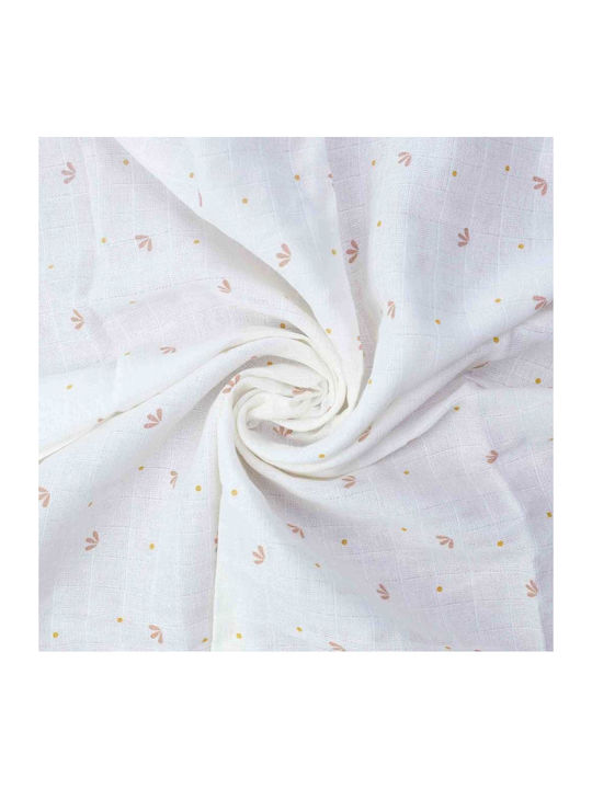 Trois Kilos Sept Muslin Shoulder Burp Cloths Multicolour 70x70cm. 3pcs
