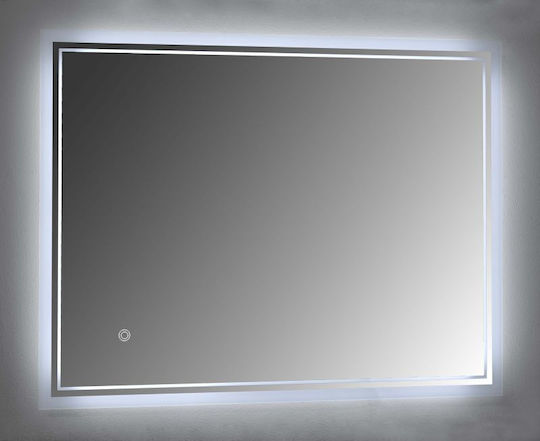 Gloria Duetto Nova 67-7090 Ορθογώνιος από Πλαστικό 70x90cm Λευκός