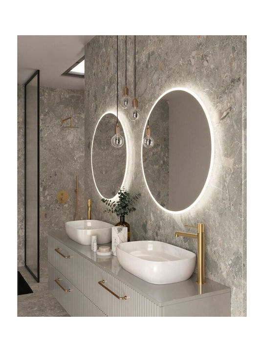 Imex Oglindă Rotundă De Baie Cu Lumini LED