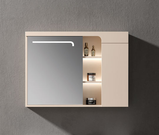 Martin 3MPEN090WH Огледало LED от шперплат 90x70см