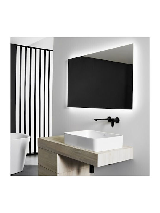 Ideal Standard Rechteckiger Badezimmerspiegel mit Lampenfassung 80x70cm