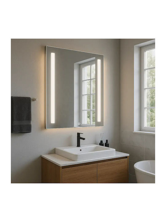 Savvopoulos Venice Ii Огледало За Баня LED Touch 60x80cm