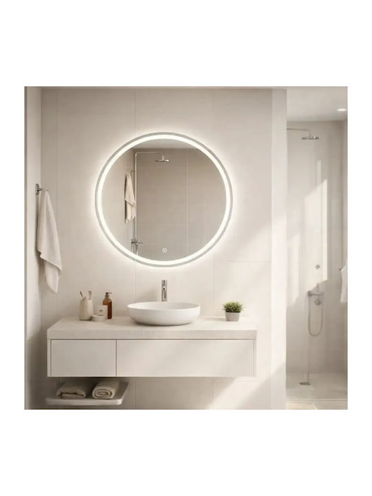 Savvopoulos Bathroom Mirror Led Touch 60x60cm