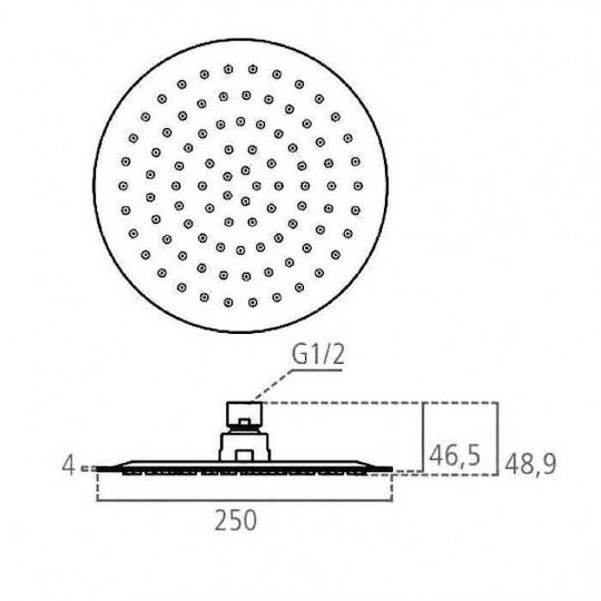 Ideal Standard Idealrain Showerhead