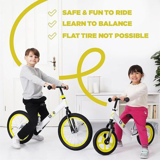 Bixe Bicicletă Fără Pedale Galbenă