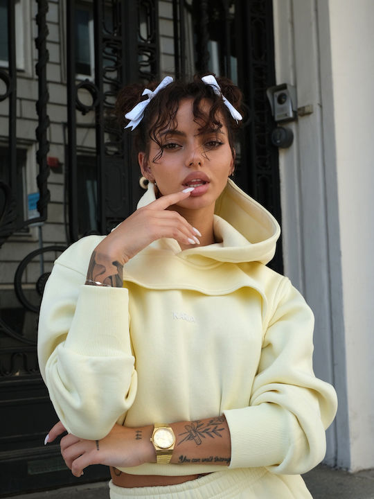 Sweatpants Set Natural Yellow