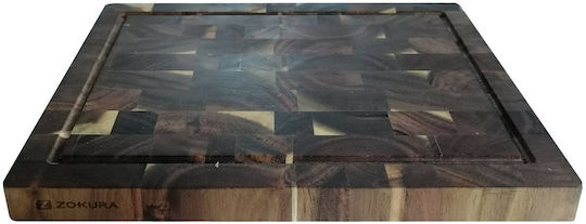 Zokura Επιφάνεια Κοπής Ξύλινη 35x25cm Zokura Επιφάνεια Κοπής Ξύλινη 35x25cm