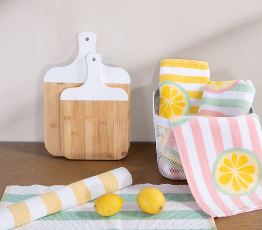 Nef-Nef Homeware Σετ Επιφάνεια Κοπής Ξύλινη 33x23cm Nef-Nef Homeware Σετ Επιφάνεια Κοπής Ξύλινη 33x23cm