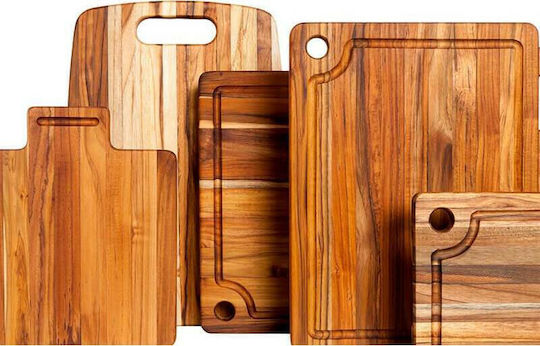 Teak Wonder Плот за рязане Дърво 40.6x30.5см 1бр