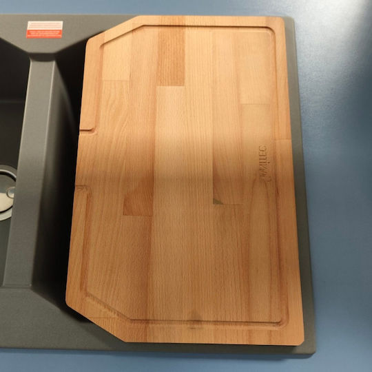 Sanitec Wooden Chopping Board 46.5x29.5cm