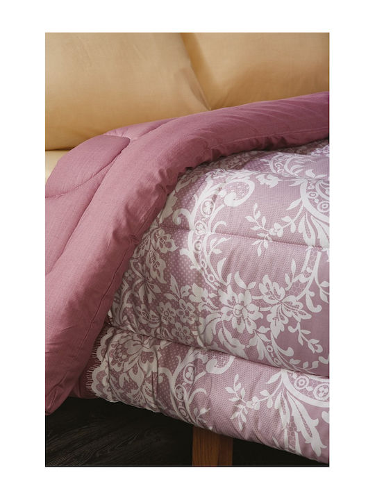 Whitegg Duvet Queen 220x240cm ΠΑΠ93 1 Lilac