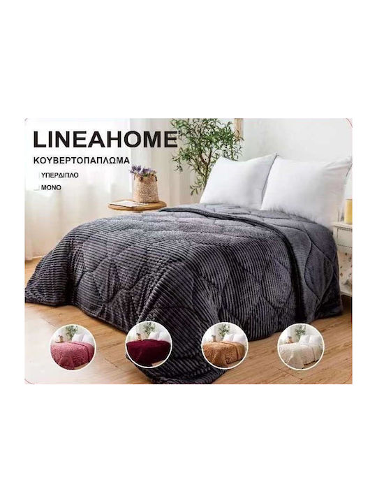 Linea Home Duvet Cover Single 160x210cm Ecru