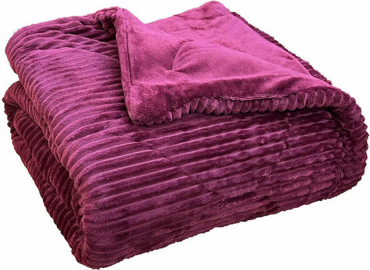 Linea Home Κουβερτοπάπλωμα Διπλό 210x230εκ. Μπορντώ Linea Home Κουβερτοπάπλωμα Διπλό 210x230εκ. Μπορντώ
