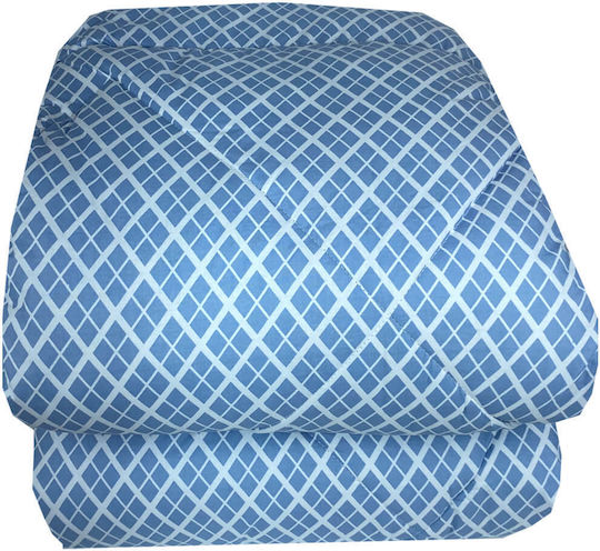 Astron Italy Duvet Single 160x240cm Claudia Blue 350 GSMGsm