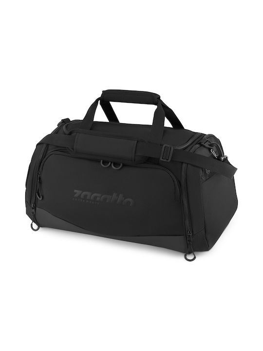 Zagatto Schultertasche für Fitnessstudio Schwarz