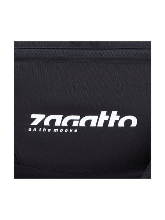 Zagatto Schultertasche für Fitnessstudio Schwarz