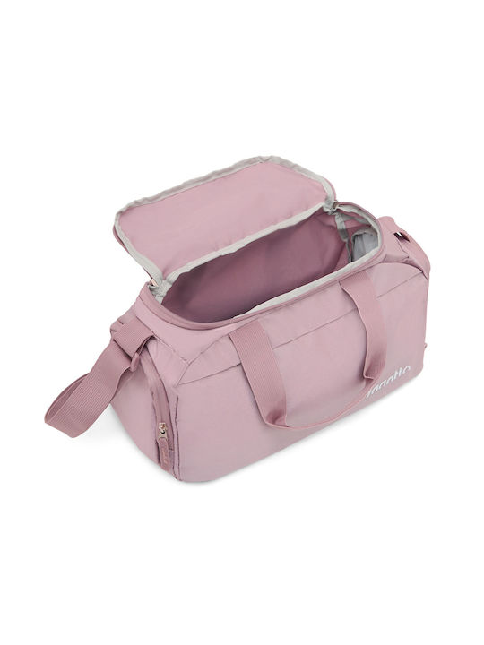 Zagatto Schultertasche für Fitnessstudio Rosa