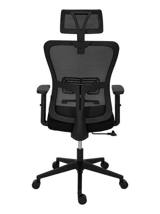 Fylliana Fl9088 Bürostuhl mit Einstellbaren Armen Schwarze