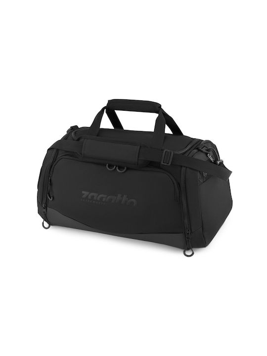 Zagatto Schultertasche für Fitnessstudio Schwarz