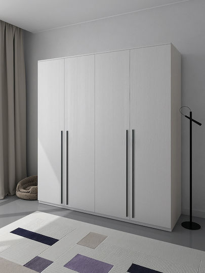 Lumea Τετράφυλλη Ντουλάπα 180x55x200cm