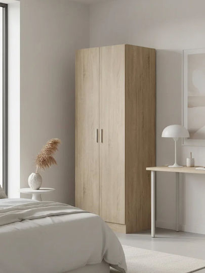 Double Door Wardrobe Wilson 2d Fusiko 60x45x180cm