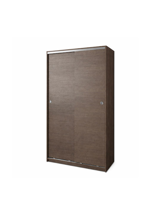 Δίφυλλη Ντουλάπα Συρόμενη 92x45x180cm