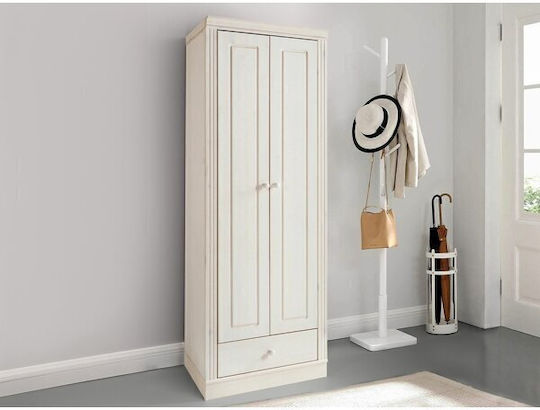 Saltoro 137 Δίφυλλη Ντουλάπα 65x45x180cm
