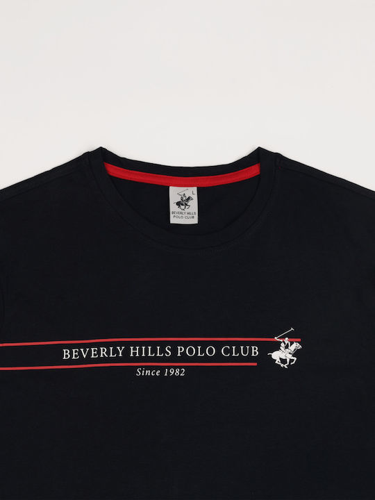 Polo Bluza Tricou Cu Mânecă Scurtă Albastră