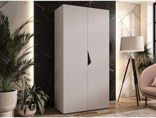 Hartford 618 Δίφυλλη Ντουλάπα με Καθρέπτη 100x52x202cm Hartford 618 Δίφυλλη Ντουλάπα με Καθρέπτη 100x52x202cm