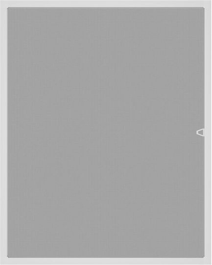 vidaXL Window Mosquito Net with Frame from Fiberglass White 140x120cm