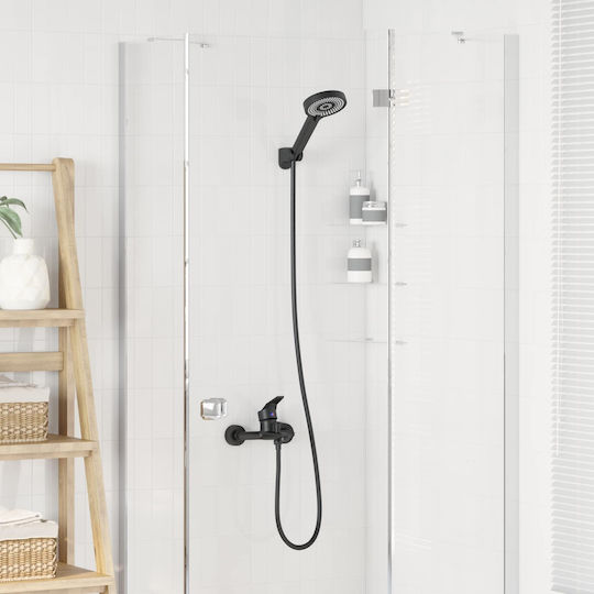 vidaXL Handheld Showerhead with Hose