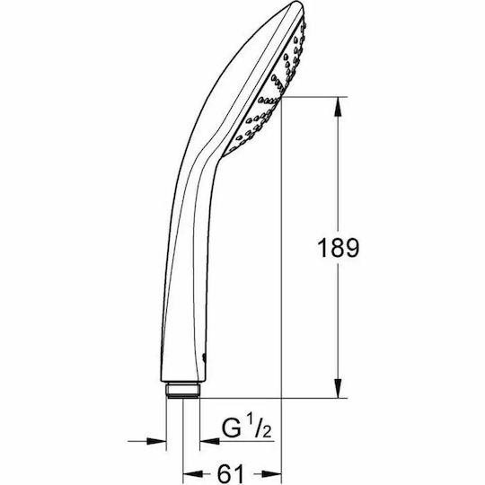 Grohe Vitalio Joy 110 Τηλέφωνο Ντουζ