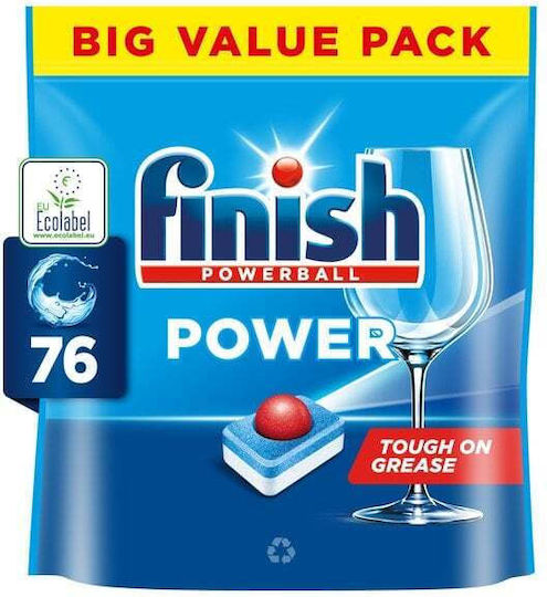 Finish Powerball All In 1 76 Κάψουλες Πλυντηρίου Πιάτων
