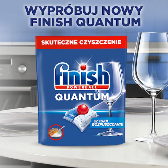 Finish Quantum 35 Κάψουλες Πλυντηρίου Πιάτων