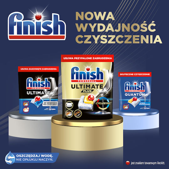 Finish All In 1 85 Dishwasher Detergent Capsules