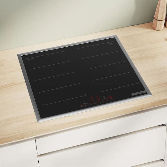 Bosch Smart Επαγωγική Εστία Αυτόνομη με Λειτουργία Κλειδώματος 58.3x51.3εκ.