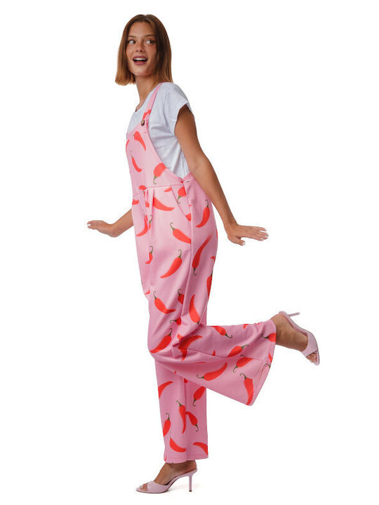 Women’s Pink Dungarees