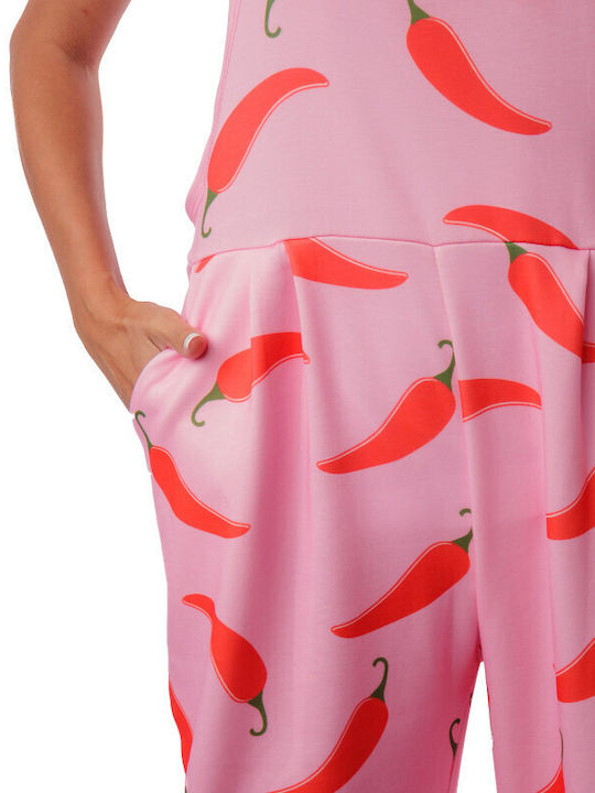 Women’s Pink Dungarees