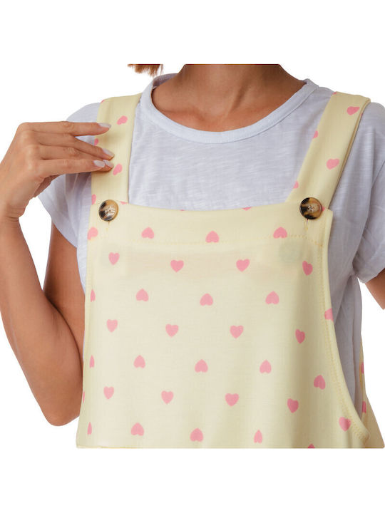 Women’s Yellow Dungarees