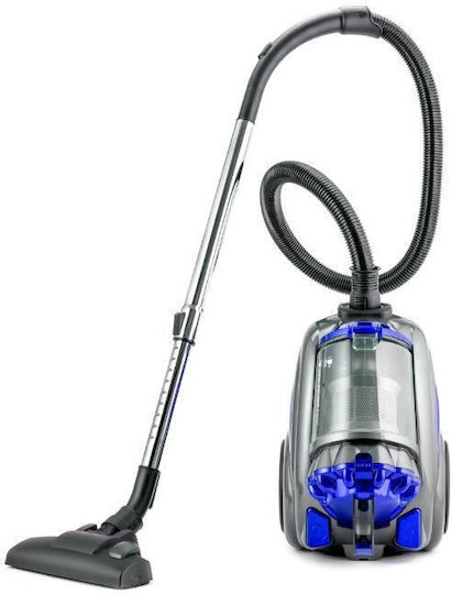 Daewoo ART13820 Staubsauger 800W mit Beutellos 2,5l Blauer