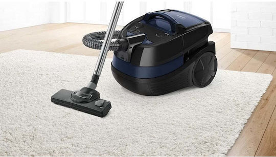 Bosch BWD41700 Ηλεκτρική Σκούπα 1700W με Σακούλα 3.5lt Μπλε