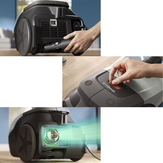 Philips XD2152/12 Electric Vacuum Cleaner 800W Bagged 3L Gray