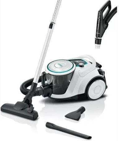 Bosch BGS41HYG1 Прахосмукачка 550W С контейнер 2.4лт Бяла