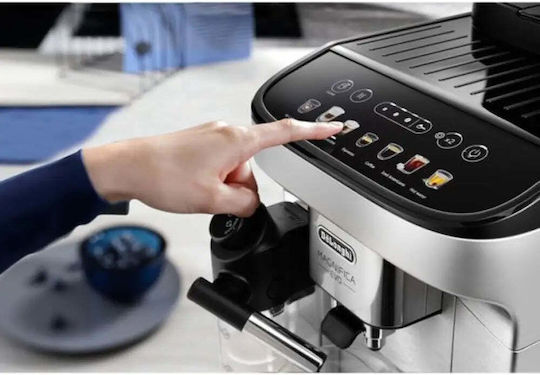 De'Longhi Magnifica Evo Milk Automatic Espresso Coffee Machine 1450W Pressure 15bar for Cappuccino with Grinder Black ECAM290.85.SBX
